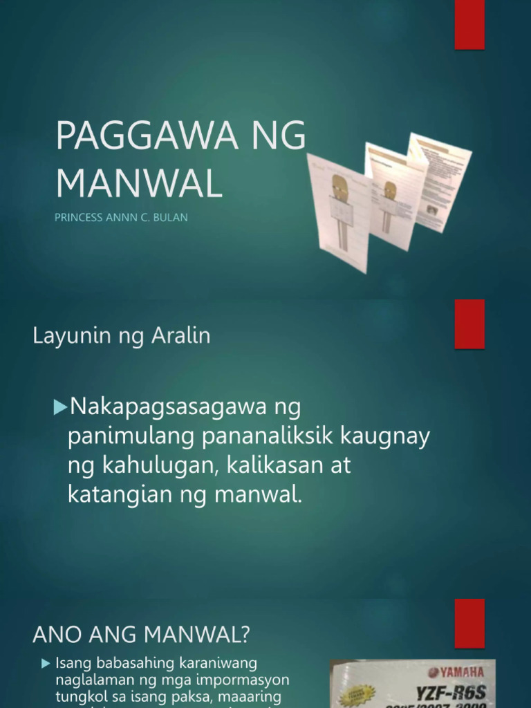Manual | PDF