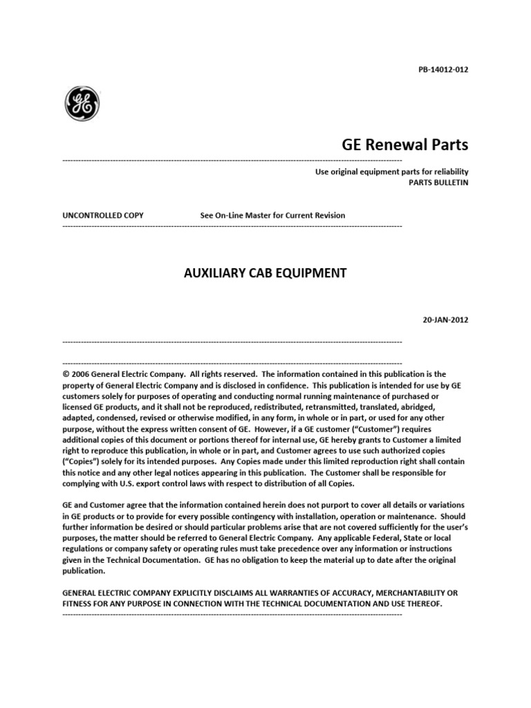 PB 14012 012 | PDF