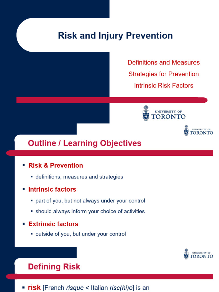 02 - Risk and Prevention | PDF