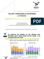 Aprender A Entender Lo Social (CEPAL)