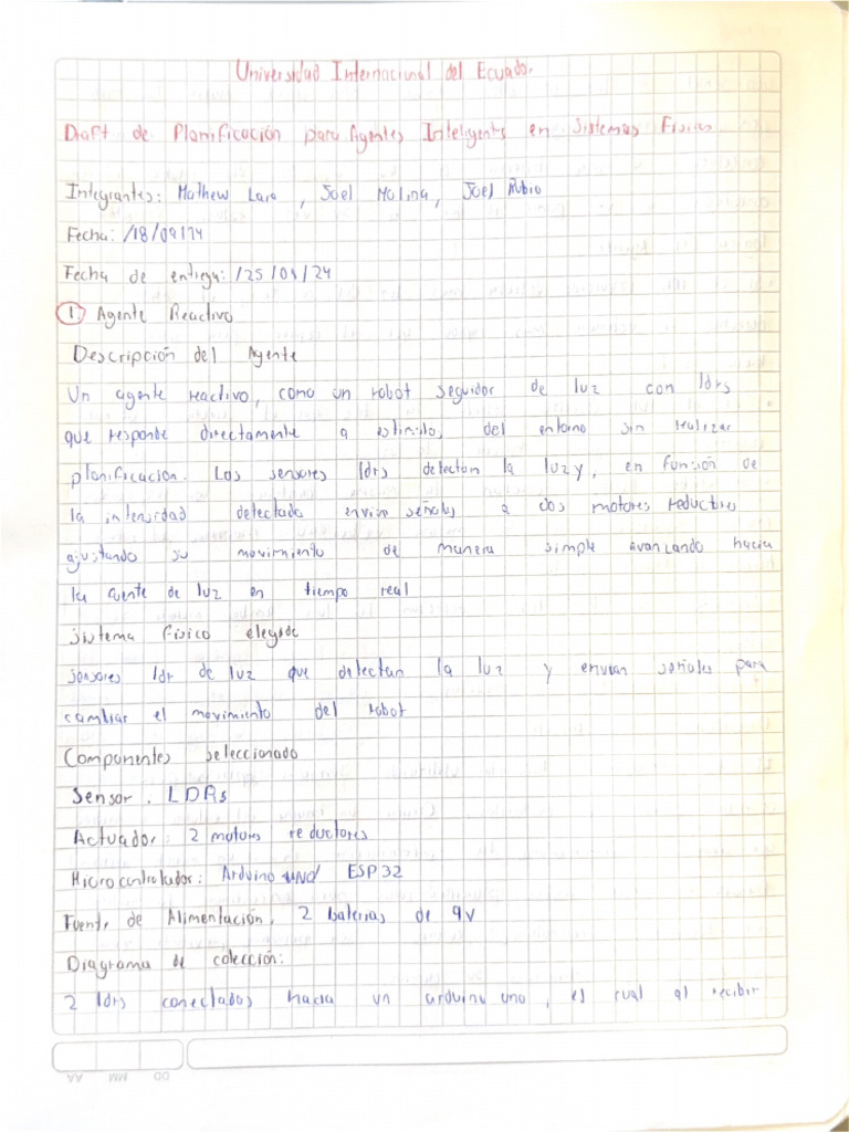 Proyect Draft 1 | PDF