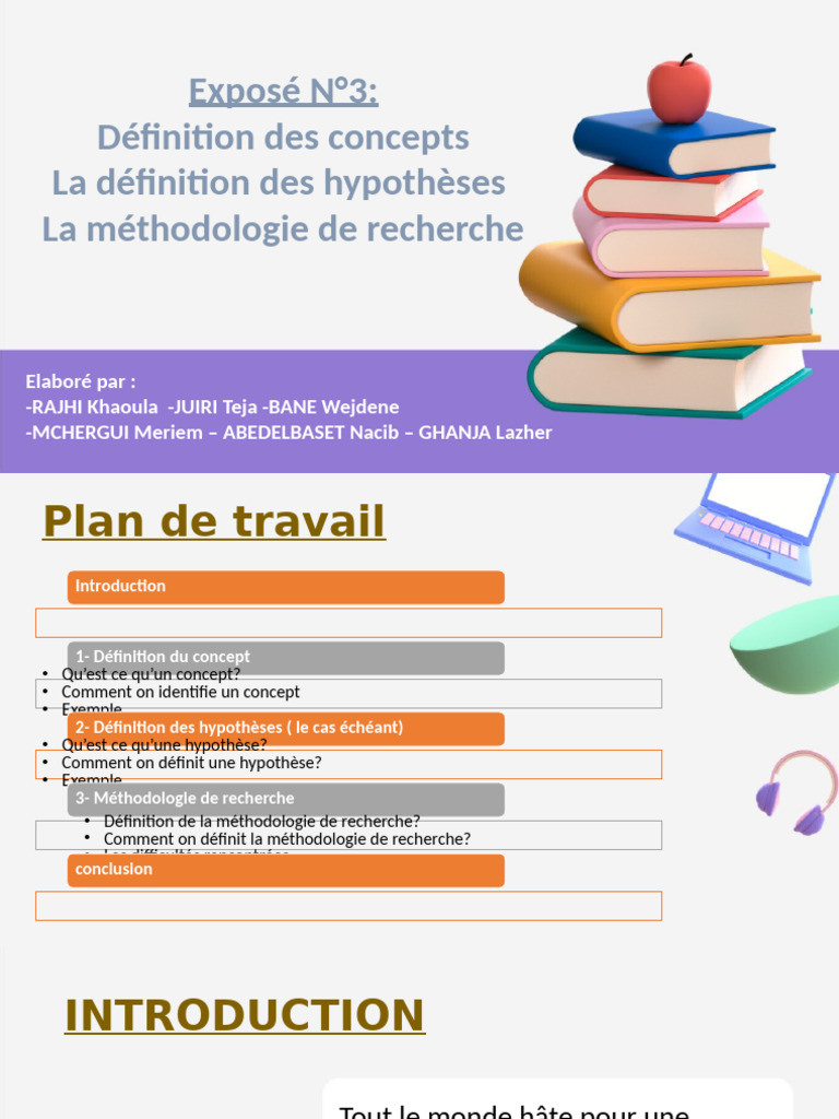 Exposé N°3 | PDF