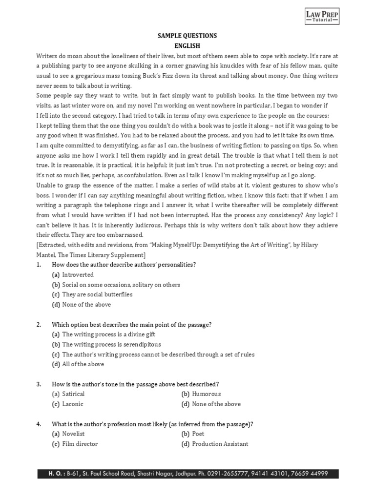 Sample Paper III - 2023 | PDF