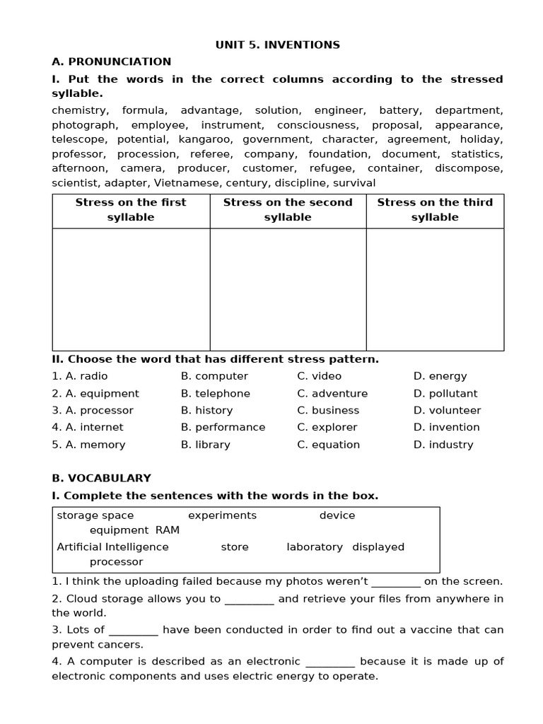 Unit 5 | PDF