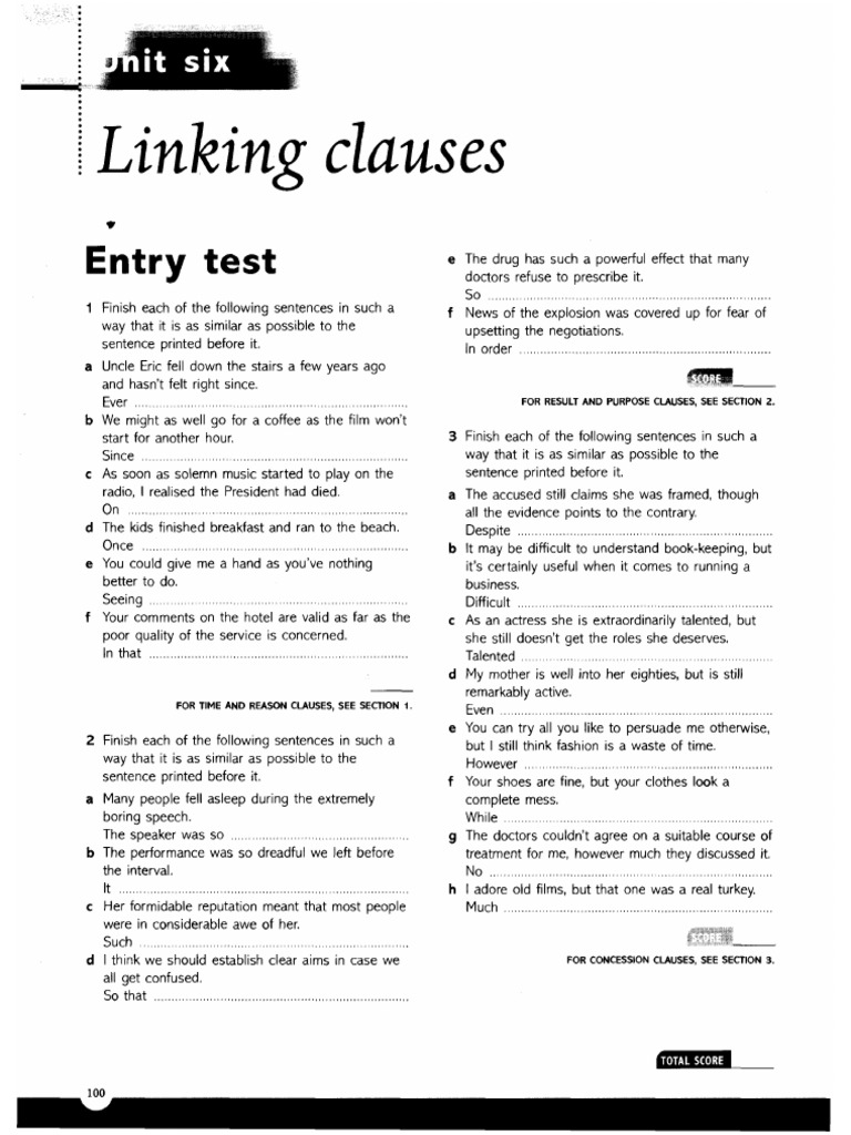 linking words | PDF