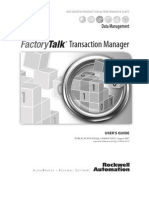 Factory Talk Transaction Manager 2007 User Guide