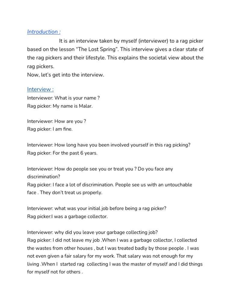 English Project | PDF