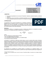 Parámetros de Línea de Transmisión