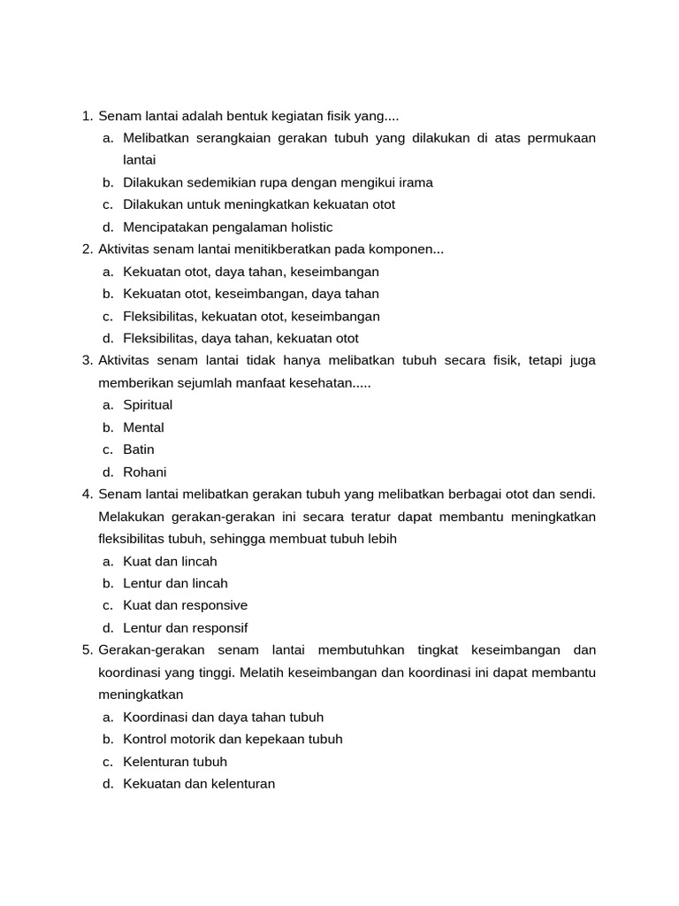 Soal Sts Kelas 8 Pdf