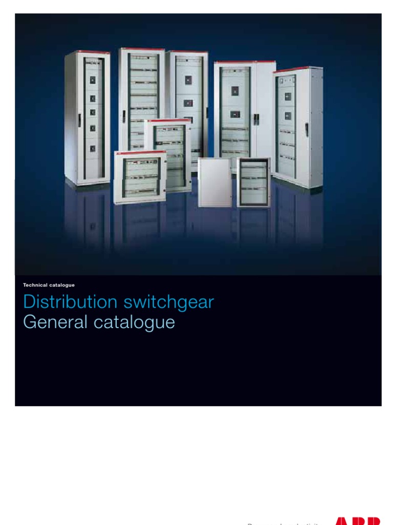 ABB Distribution Switch Gear Catalogue PDF Life Cycle Assessment