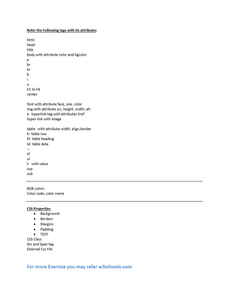 Html mcq pdf
