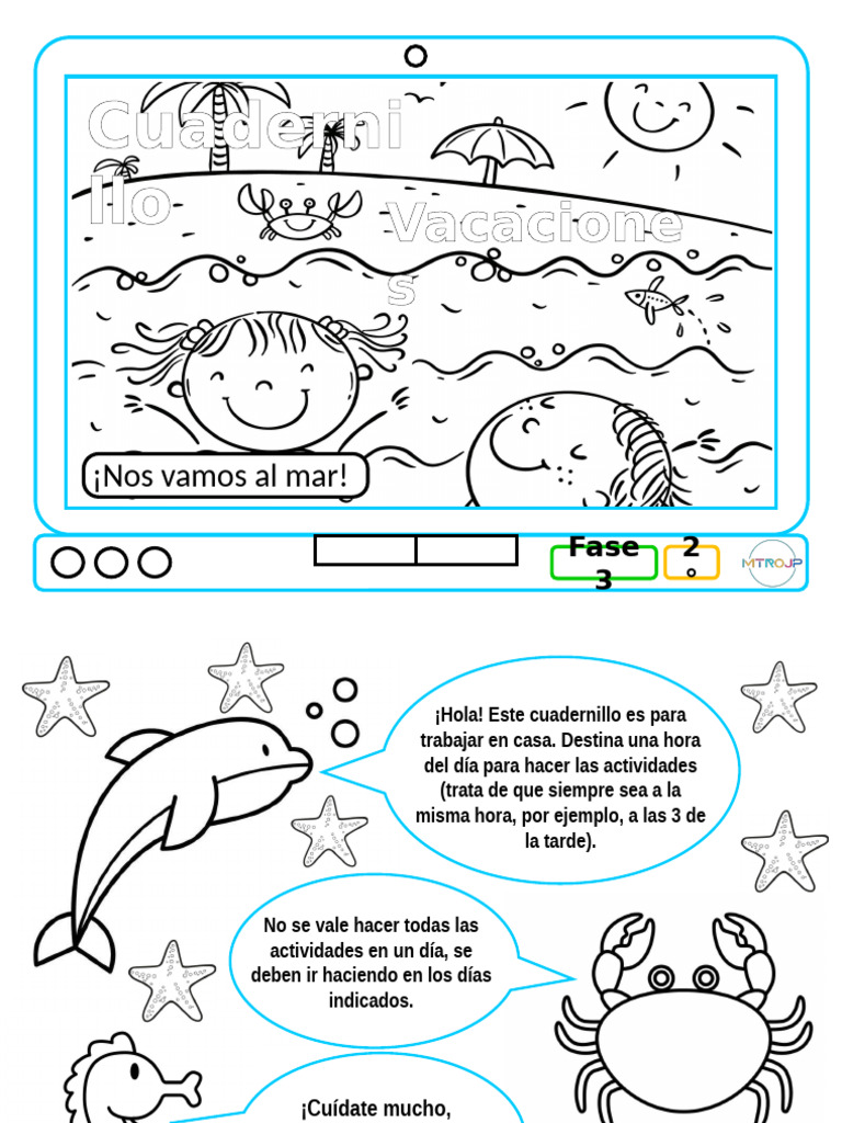 Cuadernillo Vacaciones 2 Pdf