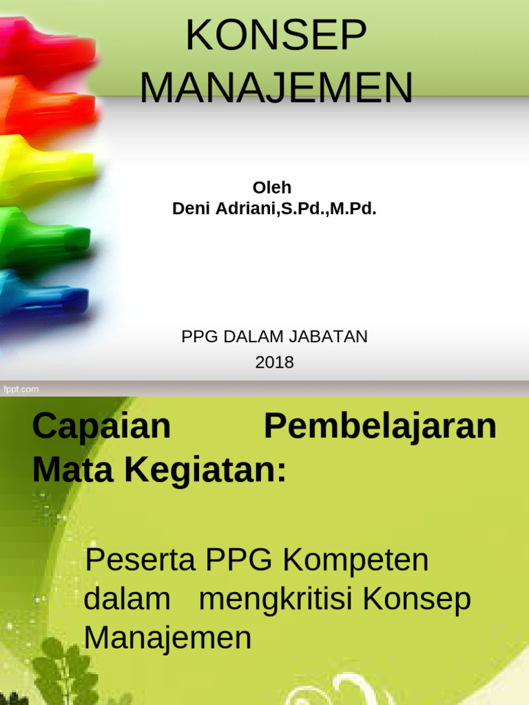 KB 1 Manajemen | PDF