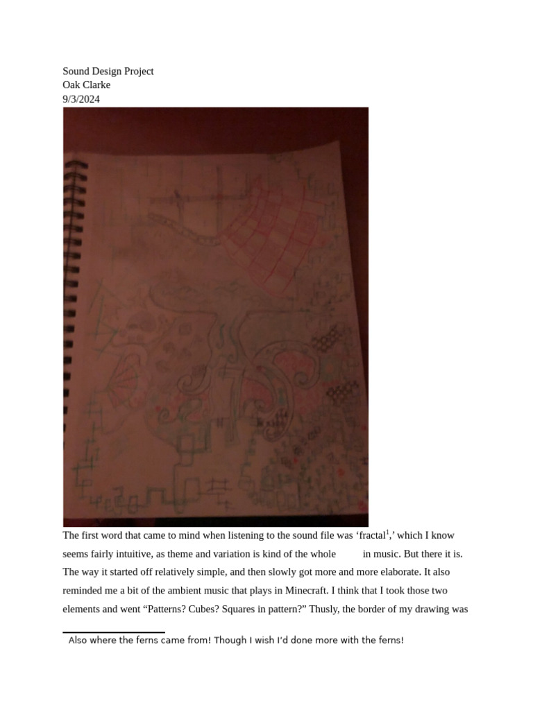 Sound Design Project Oc Pdf