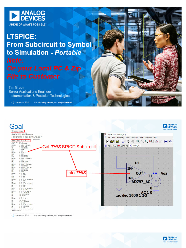 LTSPICE Subcircuit to Symbol Guide | PDF | Spice | Business