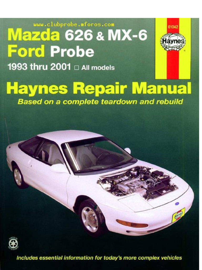 Ford Probe 1988 ショップマニュアル　整備書 Ford Probe Repair Service Manual | PDF
