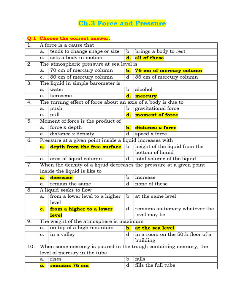 Physics Chapter 3 | PDF