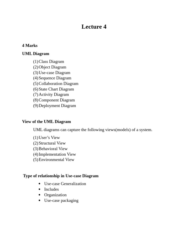 Lecture 4 | PDF