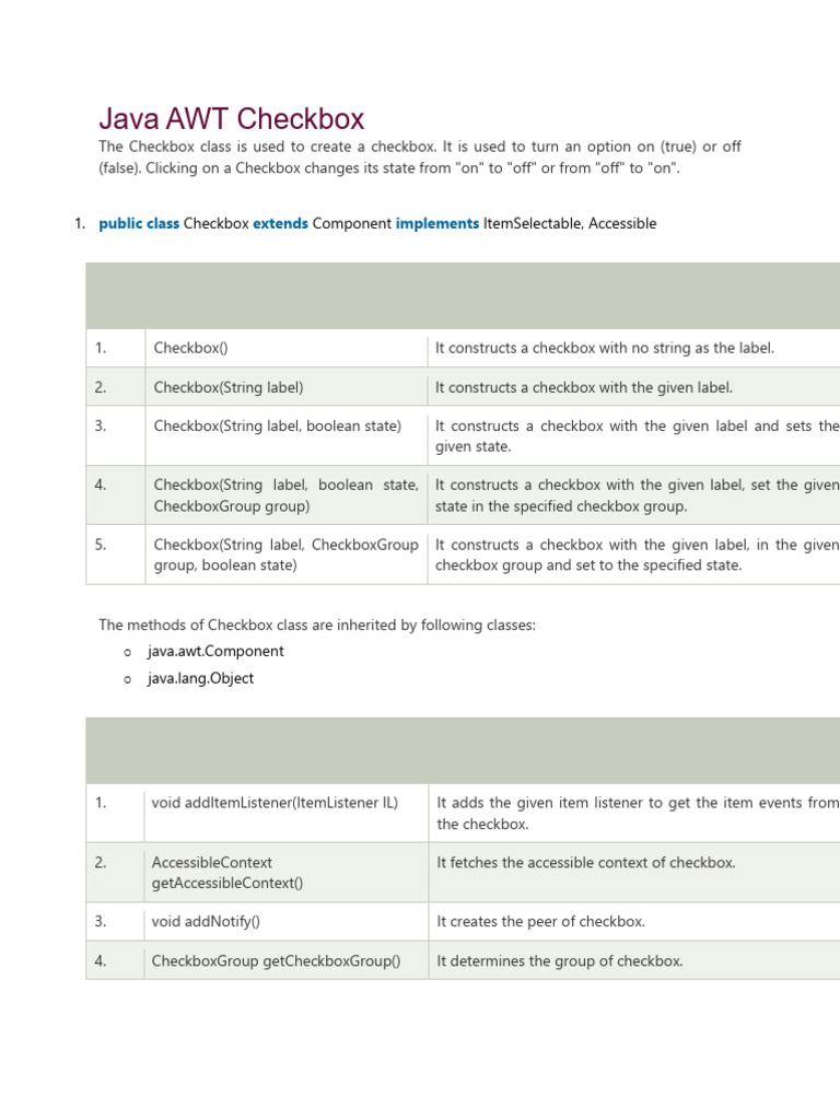 Java AWT 2 Ajp | PDF