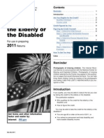 Credit For The Elderly or The Disabled: Publication 524