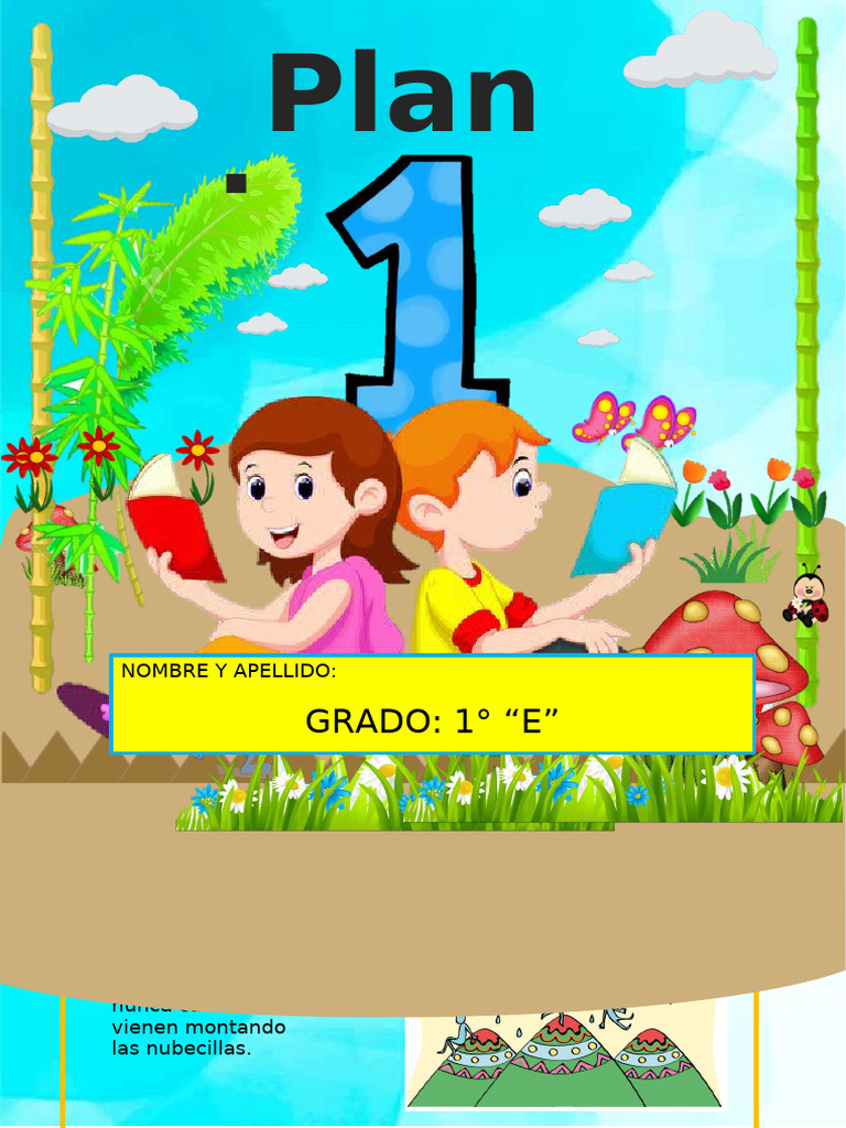 Plan Lector Primero E2 | PDF