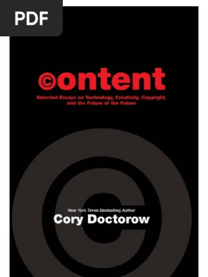 Content By Cory Doctorow Digital Rights Management Dvd - 