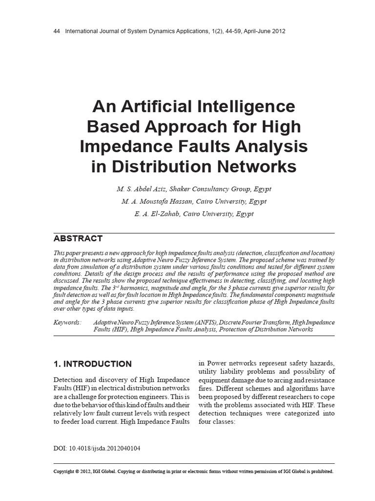 An Artificial Intelligence Based Approac | PDF