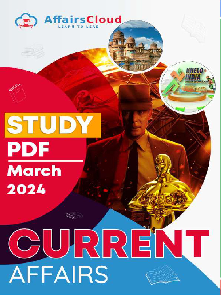 Current Affairs English Study PDF March 2024 by AffairsCloud 1 | PDF