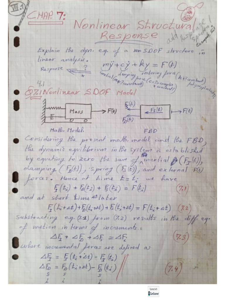 Structural Dynamics 16 Sept 2023 Pdf
