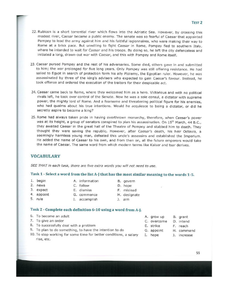 Test 2 Vocb& Grammar PDF