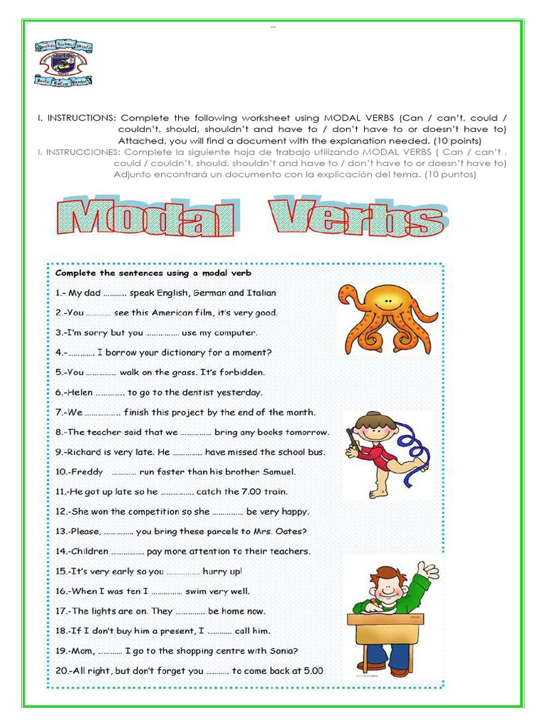 Actividades de Inglés para Segundo Básico | PDF