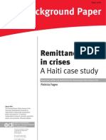 Remittances in Crisis: A Case Study