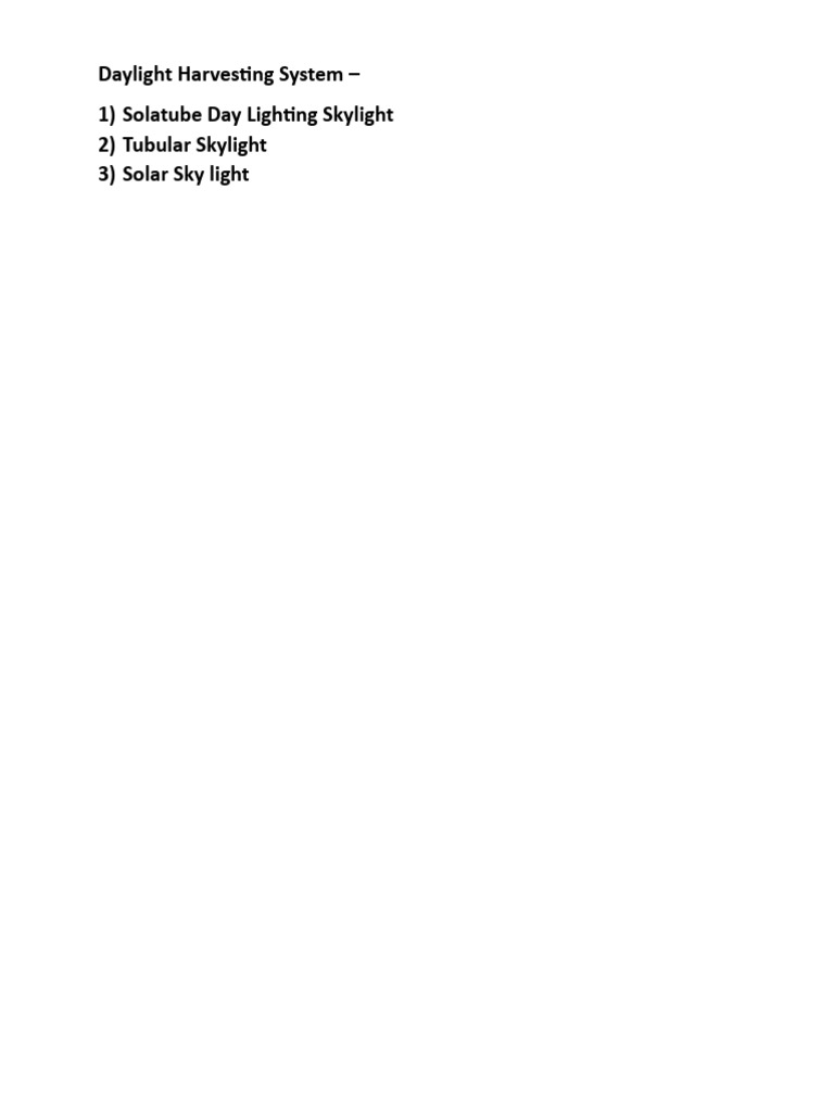 Daylight Harvesting Skylight Systems | PDF | Lighting | Building