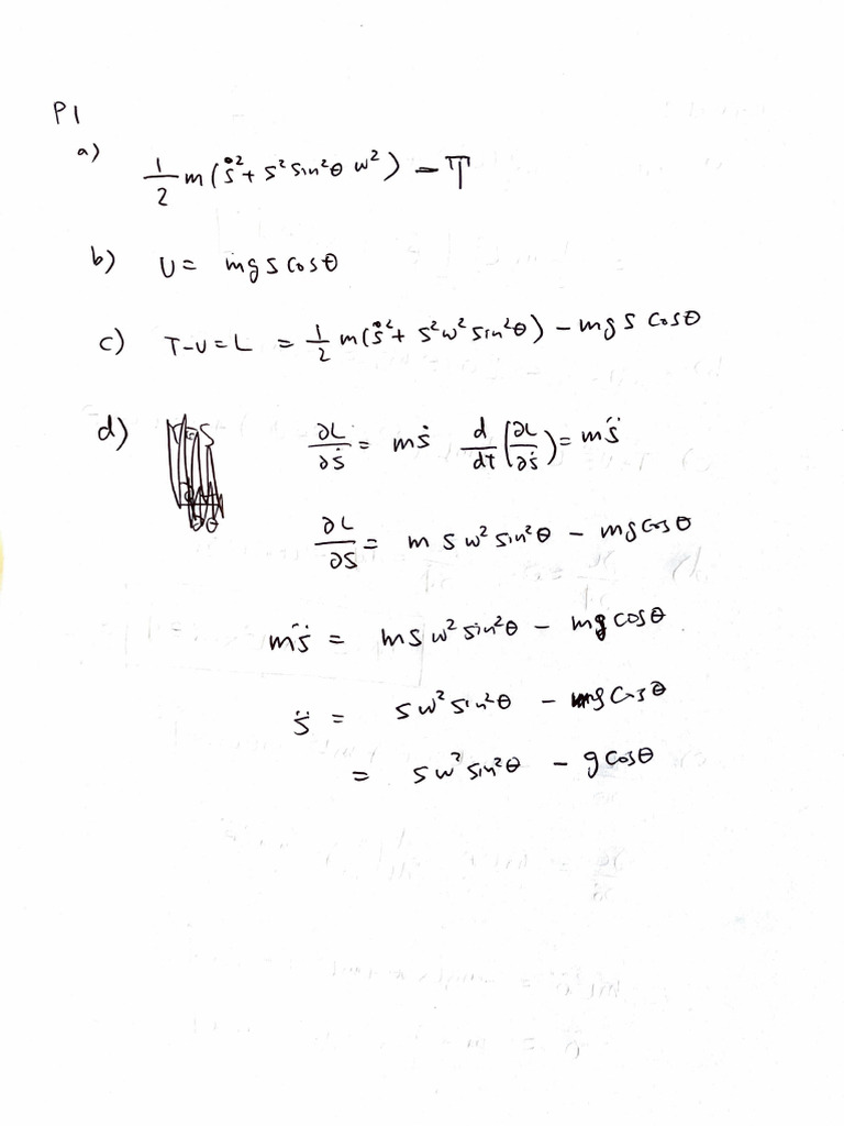 Exam 1 2023 Solution | PDF