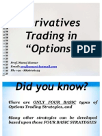 Prof Kumar on Derivatives Trading in Options