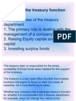 Fely Function of Treasury