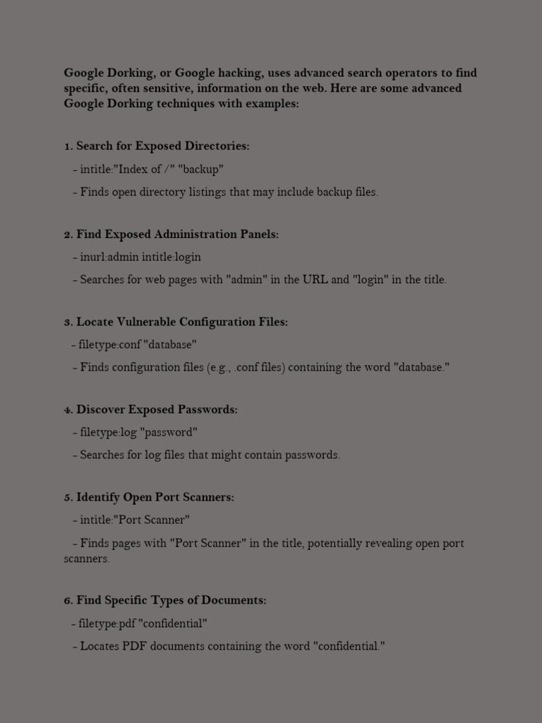 Advanced Search Methods | PDF