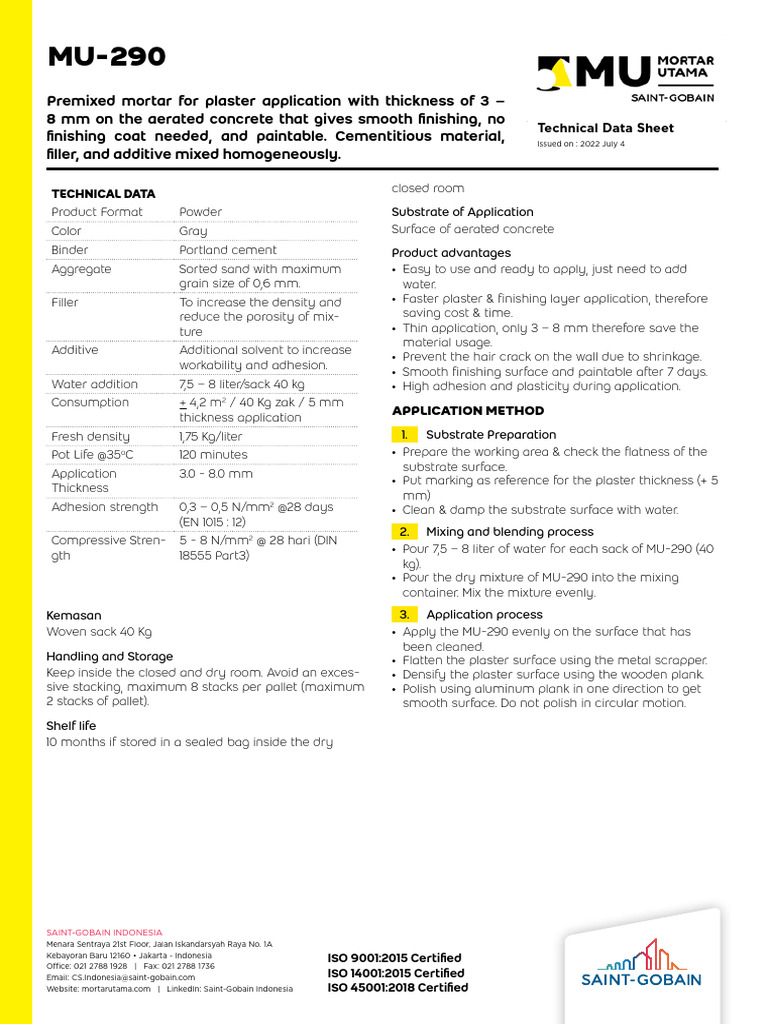 04 & 10. Skimcoat MU | PDF