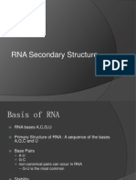 RNA Secondary Structure