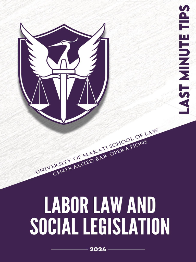 2024 Umak Lmt Labor Law Pdf