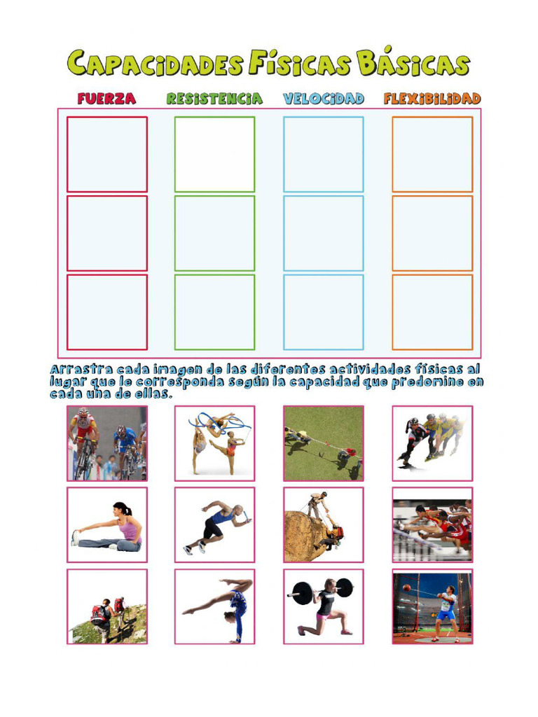 Capacidades Fisicas Basicas | PDF