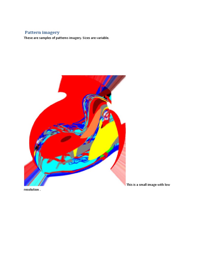 Pattern Imagery: These Are Samples of Patterns Imagery. Sizes Are ...