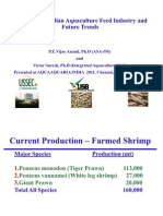 Status and Future of the Indian Aquaculture Feed Industry