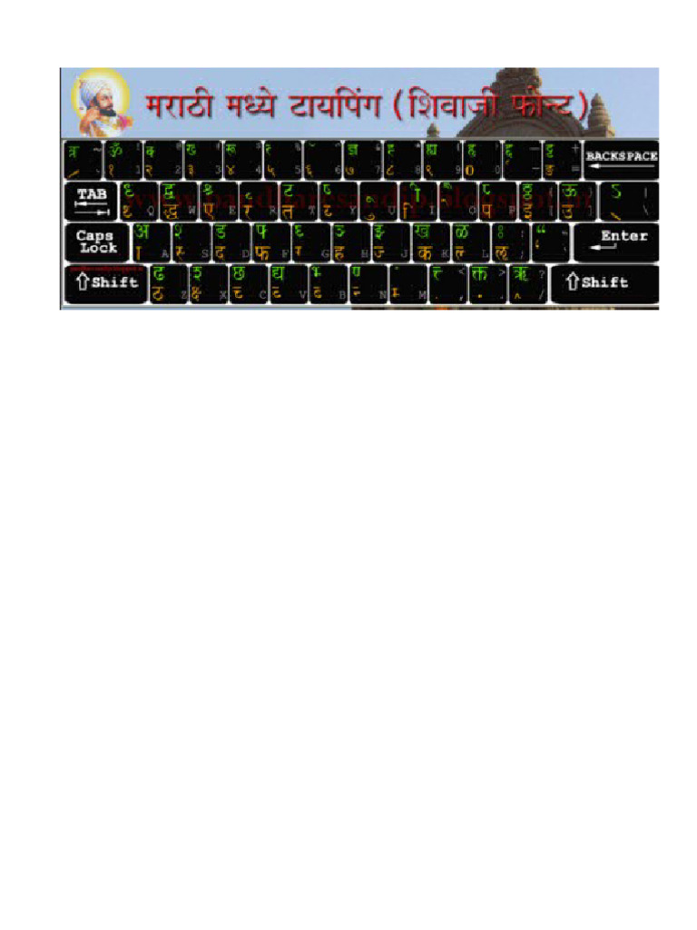 shivaji font guide PDF