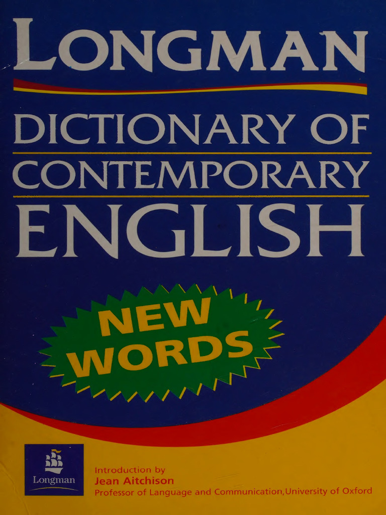 Longman Dictionary of Contemporary English - New Words