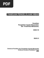 Download Panduan Penelitian DIKTI Edisi VII2 by Sopyan M Asyari SN77110641 doc pdf