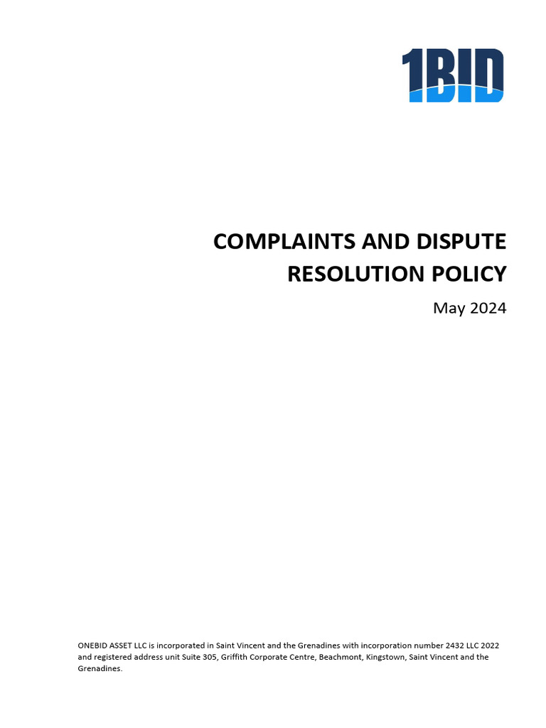 Compliant Policy en | PDF