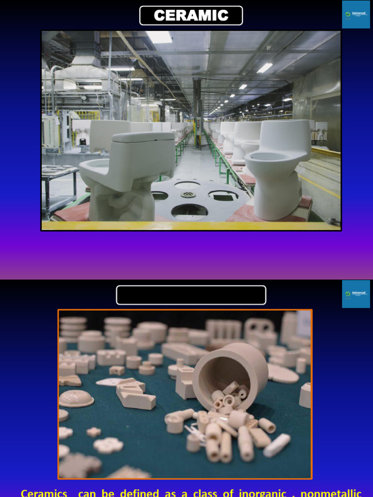 Ceramics manufacturing | PDF