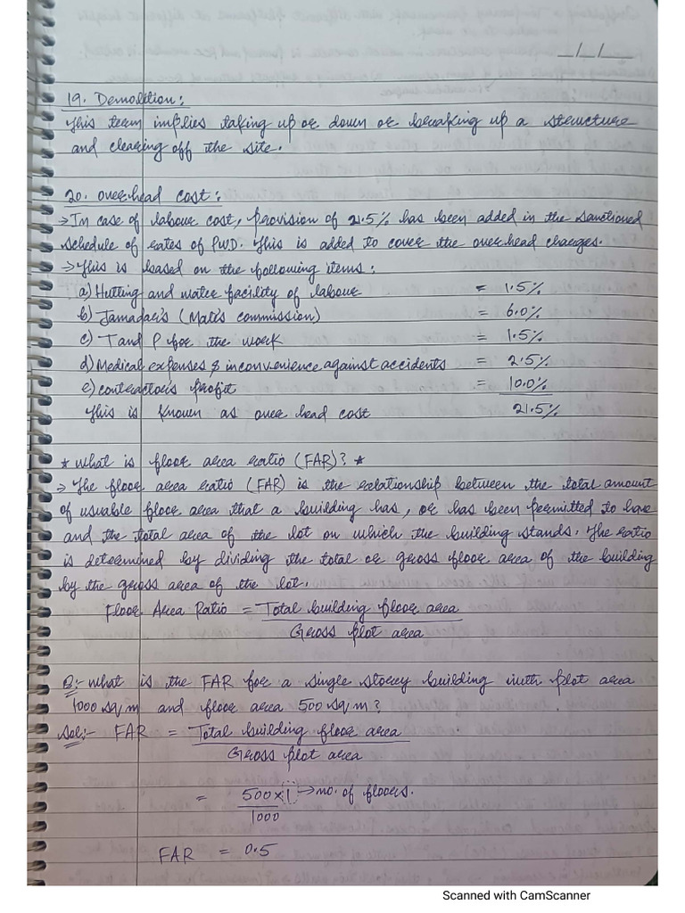 Class Note 3 | PDF