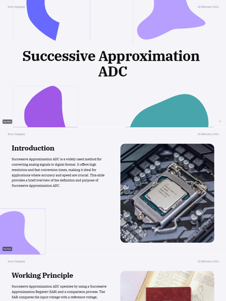 AI Successive Approximation ADC | PDF